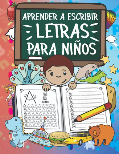Libro: Aprender A Escribir Letras Para Niños: Primeros De El