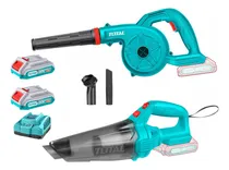 Comprar Kit Soplador 20v + Aspiradora + Bat + Carg Total