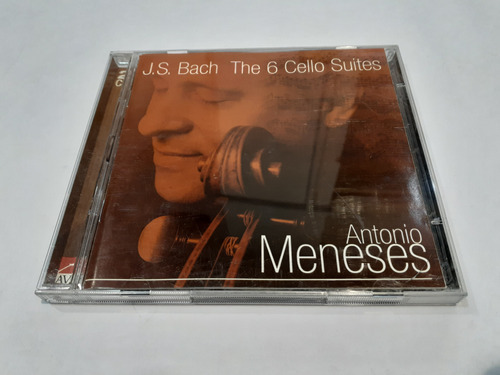 J.s. Bach: The 6 Cello Suites, Antonio Meneses 2cd Nuevo E 