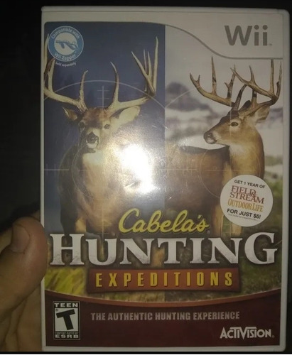 Juego De Nintendo Wii Cabelas Hunting Expeditions