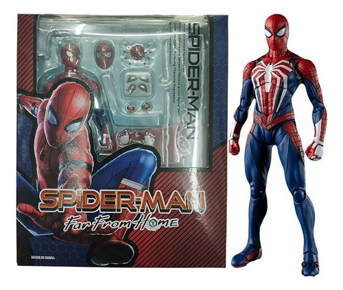 Vengadores Spider-man Ps4 Lejos De Casa Acción Figura Modelo