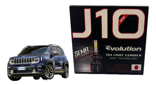 Luces Cree Led 22000lm J10 Jeep Renegade 