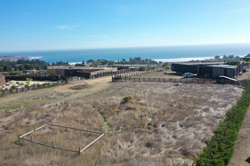 Vista Panorámica Al Mar En Punta De Lobos