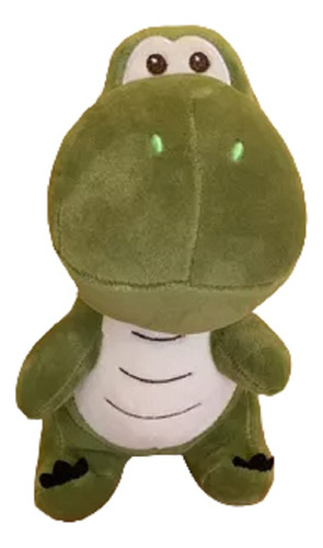 Peluche Dinosaurio Sentado Kawaii De Felpa Suave 22cm