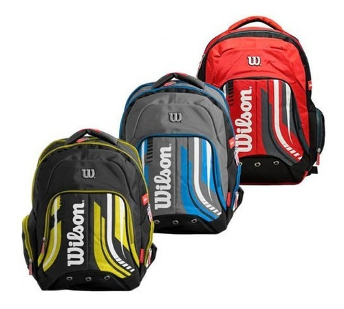 Imagen 4 de 5 de Mochila Wilson Open 18 Reforzada Deportiva Urbana 10561