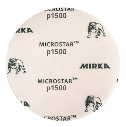 Disco Microstar P1500 6´´ Mirka
