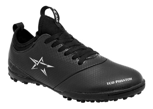 Tenis Futbol Hombre Trucco Negro 910-008