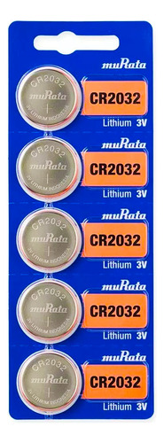 Batería Pilas Reloj Pastilla Tira 5 Baterias Cr2032 Original Murat ( Antes Sony )
