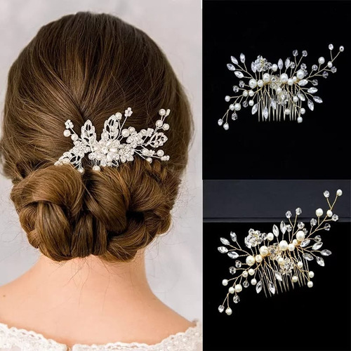 Tiaras Novias Fiestas Boda 15 Años Accesorio De Pelo Cabello