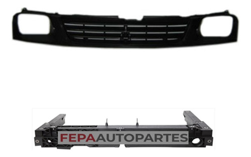 Parrilla Rejilla Frontal Mitsubishi L200 96 / 01 Negra K74 