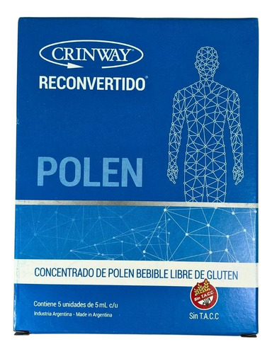 Crinway Polen Reconvertido Energizante 5 Un De 5ml Cada Uno Sin Sabor