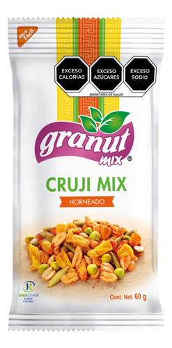 Mezcla Semillas Y Frutos Secos Cruji Mix Granut Mix (12 Pzs)