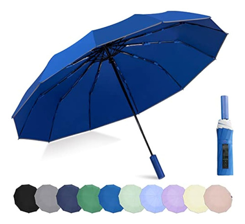 Paraguas Plegable Para Hombre Para Lluvia Y Resistente Al Vi