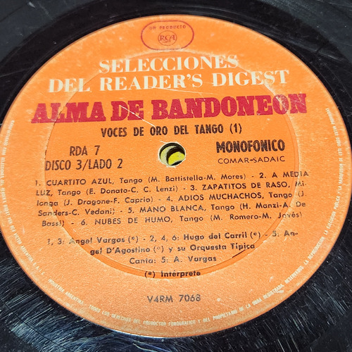 Sin Tapa Disco Alma De Bandoneon Disco 3 T0