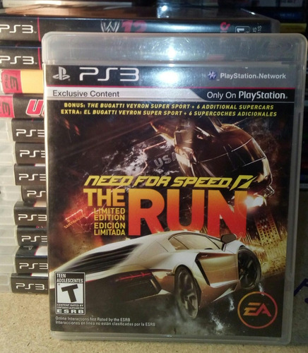 Need For Speed The Run Limited Ps3 Excelente