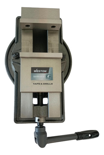 Prensa De Precisión Para Cnc Base Giratoria 4 Pulgadas