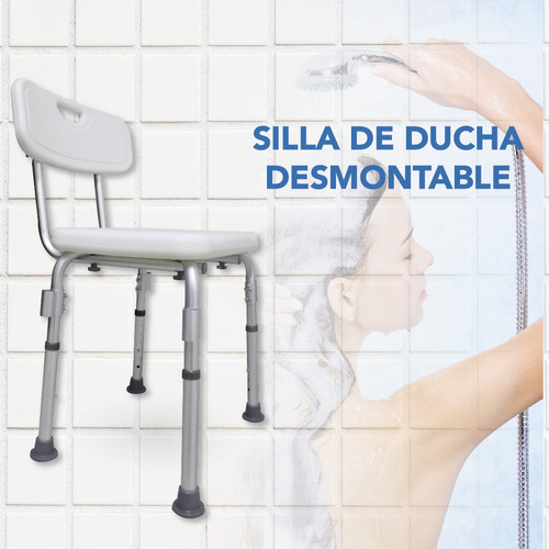 Silla Ducha Baño Antiderrapante Ortopedica