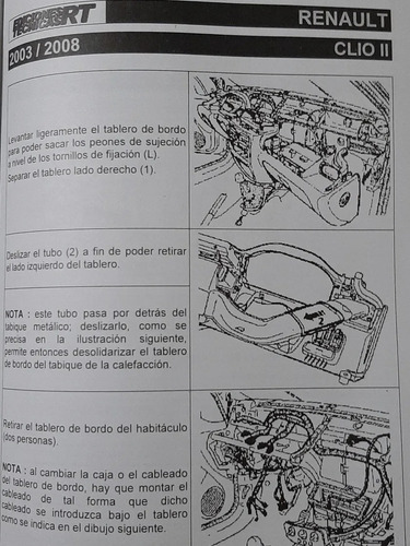 Manual  Tableros  Desarme Y Conexionado Nº 1 -  Autos - Rt