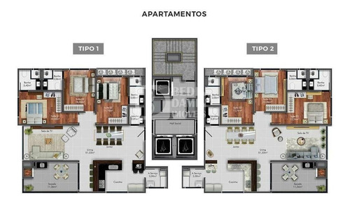 Imagem 6 de 15 de Porto Cali 3 Suítes Alto Padrão De Acabamento - 00282