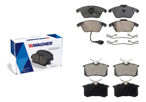 Kit Balatas D/t Cer Wgnn Jetta A4 Europa 1.9 2009 Cs