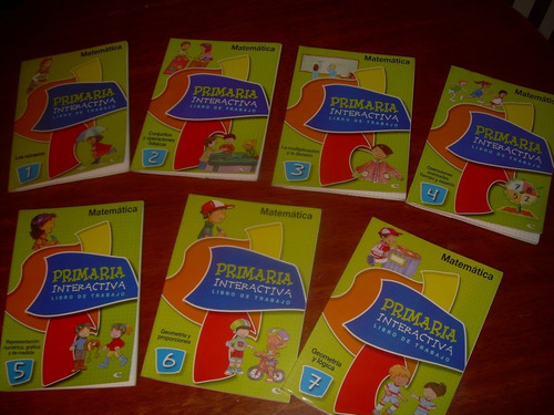 Se Vende Coleccion: Libros De Trabajo Primaria: Matematicas