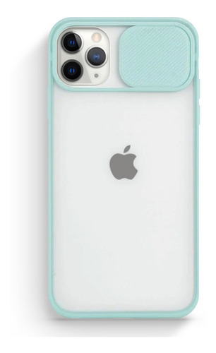 Carcasa Silicona Con Tapa Deslizante iPhone 11 Pro Max