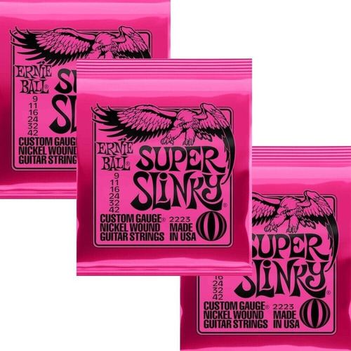 Encordado Guitarra Electrica Ernie Ball Eb2223 009-42