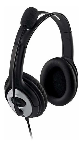 Fone De Ouvido Over-ear Microsoft Lifechat Lx-3000 Preto
