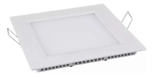 Luminária Plafon Led 18w Embutir Quadrada 