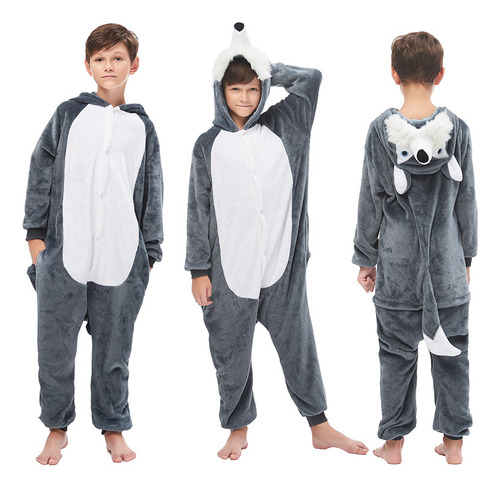 Pijama De Dinosaurio, Camisón Con Capucha, Mono Para Niños