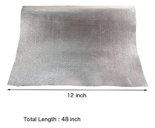Material Aislante Térmico De Fibra De Vidrio Con Aluminio Ad