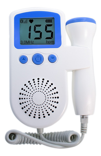 Doppler Fetal Recargable Hermed Color Azul