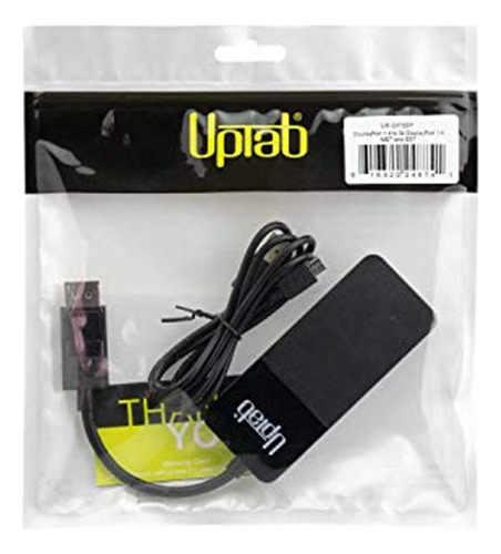 Uptab Displayport A 3 Puertos Displayport Mst Hub 3x 4k A