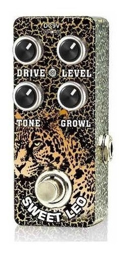 Pedal Xvive Para Guitarra Sweet Leo Overdrive Analogico O2