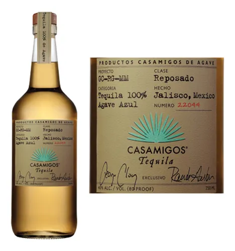 Tequila Casamigos Reposado For George Clooney Bostonmartin