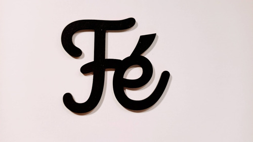 Imagem 4 de 8 de Palavras Para Decoração De Parede Em Mdf 3mm - 6 Unidades