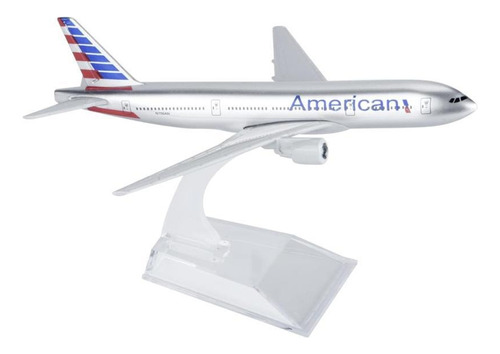 Avion Boeing B777 American Airlines Metalico Escala 1:400