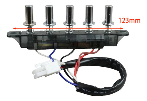 . Interruptor De Teclado For Campana Extractora, 5 Pulsador