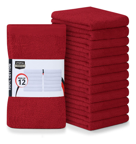 Utopia Towels - Toallas De Cocina, Paquete De 12 Toallas De