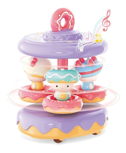 Mini Candy Giratorio Donas Shop Kiosko Dulces Juguete Cadia