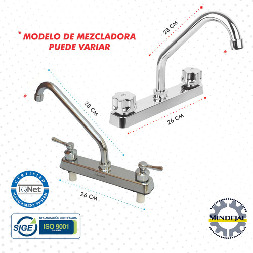 Fregadero Doble Acero Inoxidable Izquierdo 2 Entrepaños Color Metalico