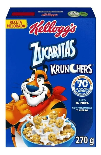 Cereal Kellogg's® Zucaritas Krunchers Caja De 270 G