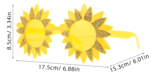 Gafas De Sol Con Forma De Girasol, 2 Unidades, Para Fiesta E