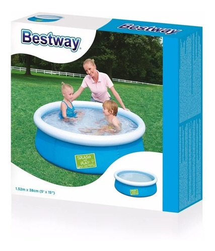 Piscina Gomon De Anillo Superior Inflable 477 Litros Bestway