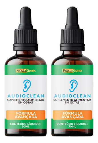 Audioclean 30ml - - Hoje Sabor Audio Clean