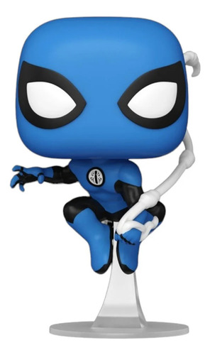 Funko Pop! Fantastic Four - Spider-Man Traje Azul #1451