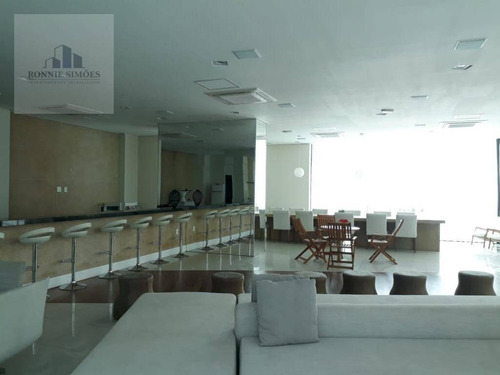 Imagem 23 de 30 de Apartamento Mobiliado Para Alugar E À Venda No Condomínio Mood, 1 Suíte, Varanda Envidraçada, Cozinha, 1 Vaga Na Garagem, 48 M², Piso Laminado - Ap1226