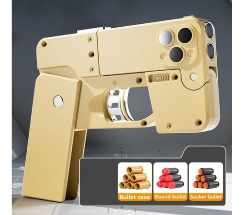 Pistola De Juguete Plegable Como iPhone