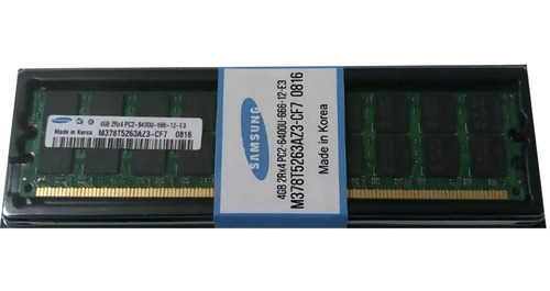 Memoria Ram Ddr2 4gb 800mhz Samsung Pc Dimm Para Amd Blister