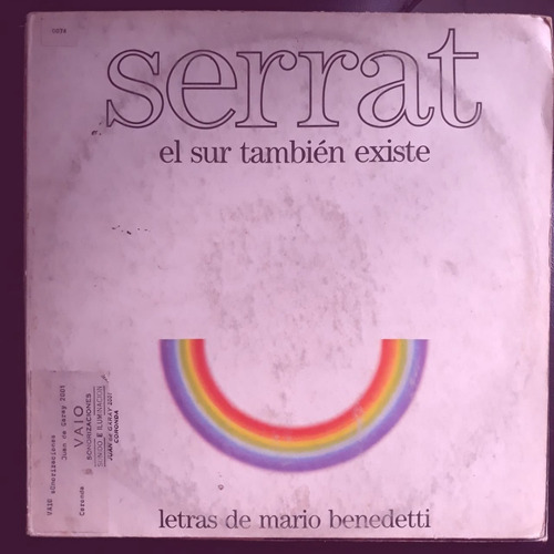 Serrat - El Sur Tambien Existe (Usado)